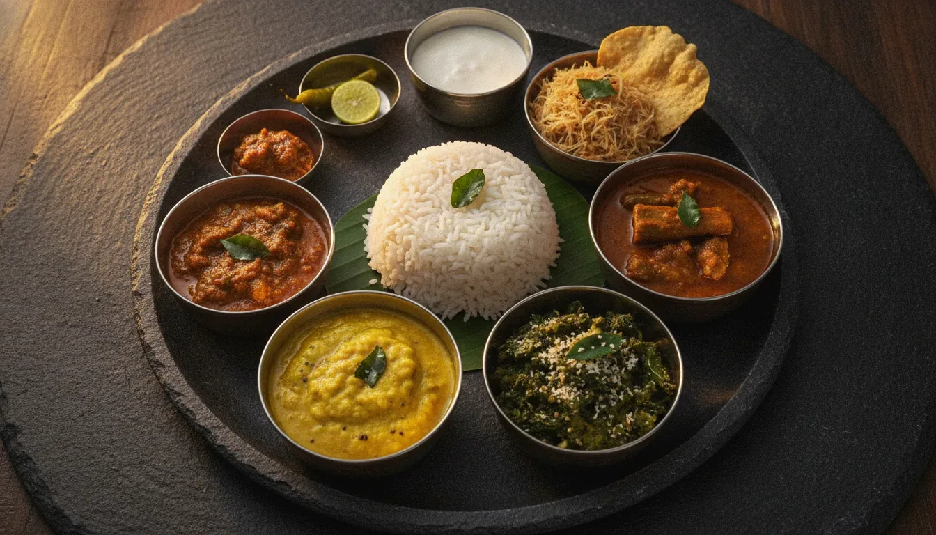 Restaurants in Uttarahalli guide showing a vegetarian family meal near Kengeri metro and Mysore Road